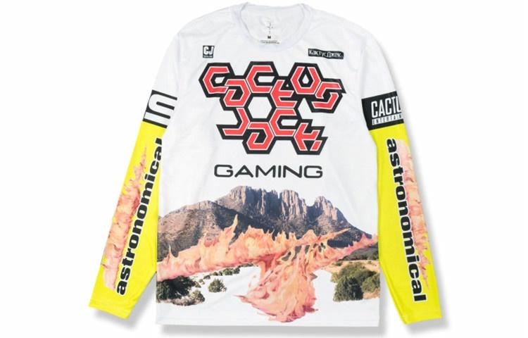 Travis Scott Cactus Jack CJ Gaming Pullover White
