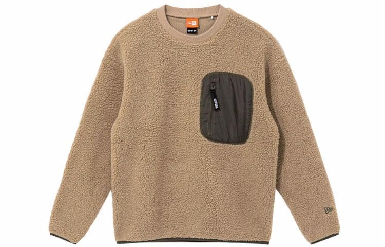 New Era Originators Boa Pullover Beige