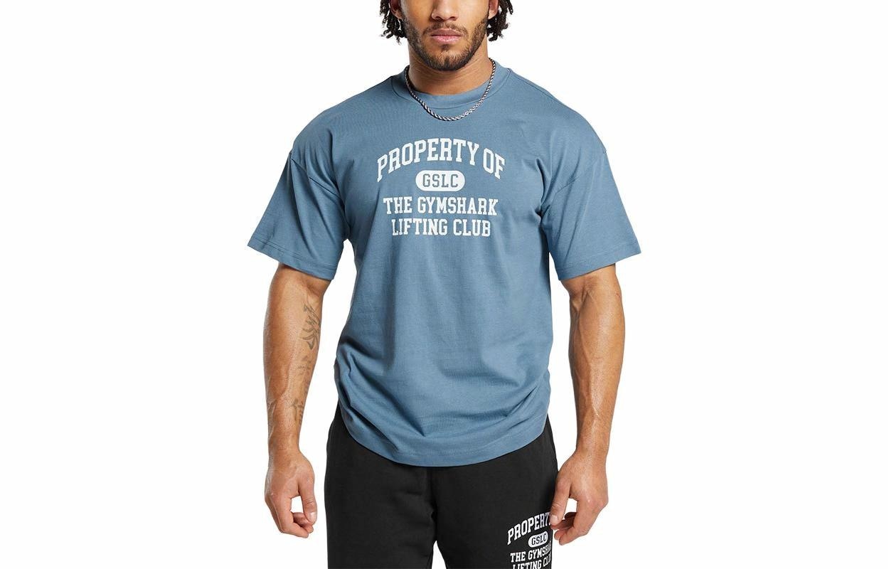 Футболка Gymshark Property Of T-Shirt Blue