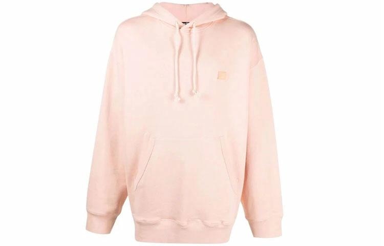 Acne Studios FW21 Face Crewneck Sweatshirt Pink