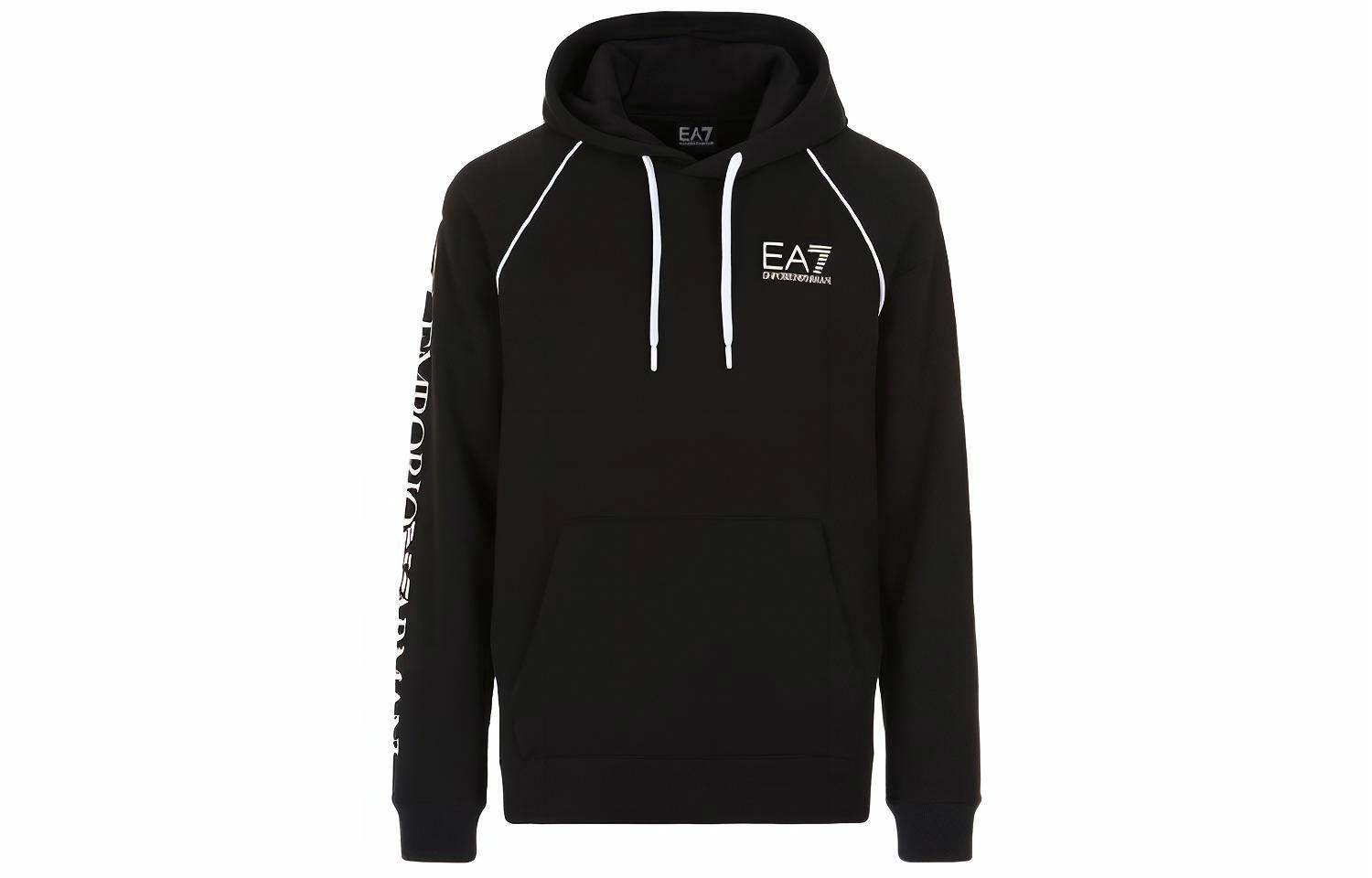 EMPORIO ARMANI/阿玛尼 Emporio Armani Hoodie Black