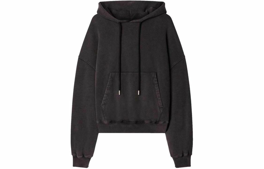 OFF-WHITE SS23 Hoodie Washed Black