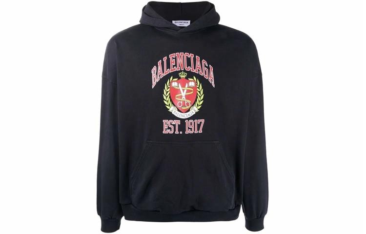 Худи Balenciaga Logo Hoodie