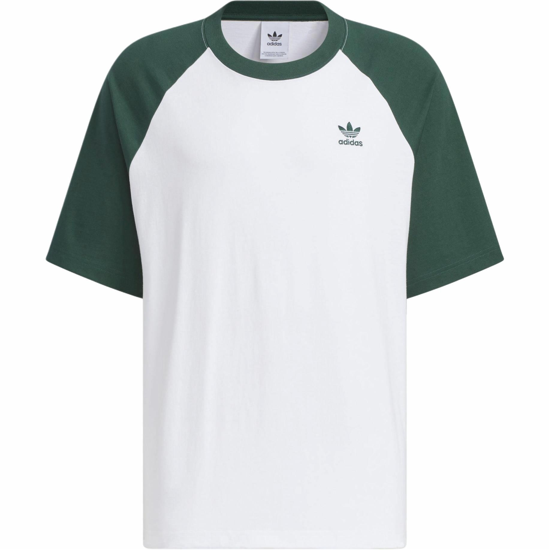 Футболка Adidas Originals Adicolor Raglan T-Shirt Mineral Green