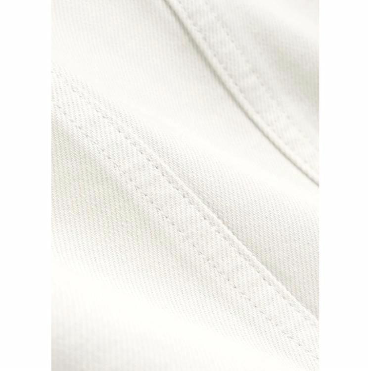 Fear Of God Essentials FW23 Denim Jacket Cloud Dancer — фото 3