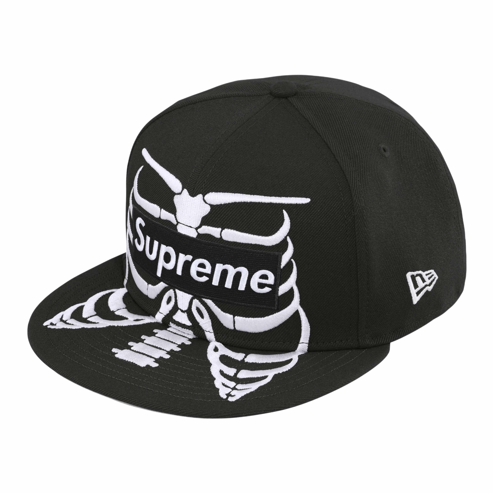 Supreme SS25 Bones Box Logo New Era — фото 2