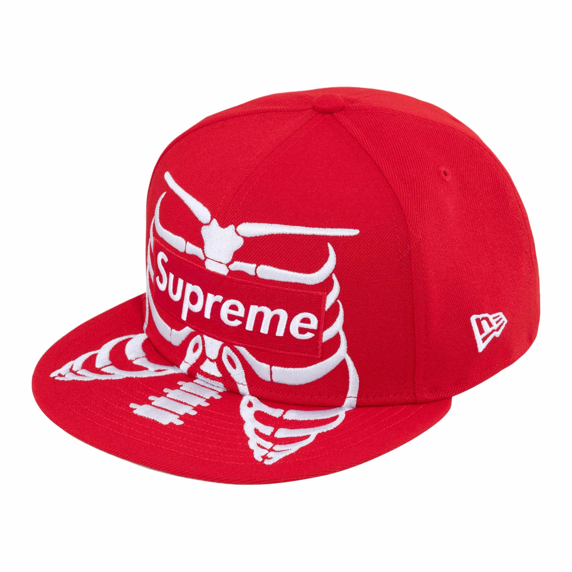 Supreme SS25 Bones Box Logo New Era — фото 4