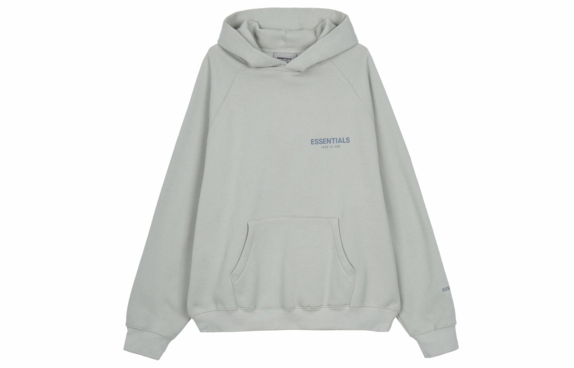 Fear of God Essentials Pullover Hoodie Green Concrete