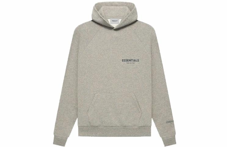 Fear of God Essentials Pullover Hoodie Dark Heather Oatmeal