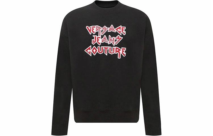 VERSACE JEANS COUTURE Versace Jeans FW21 Pullover Black