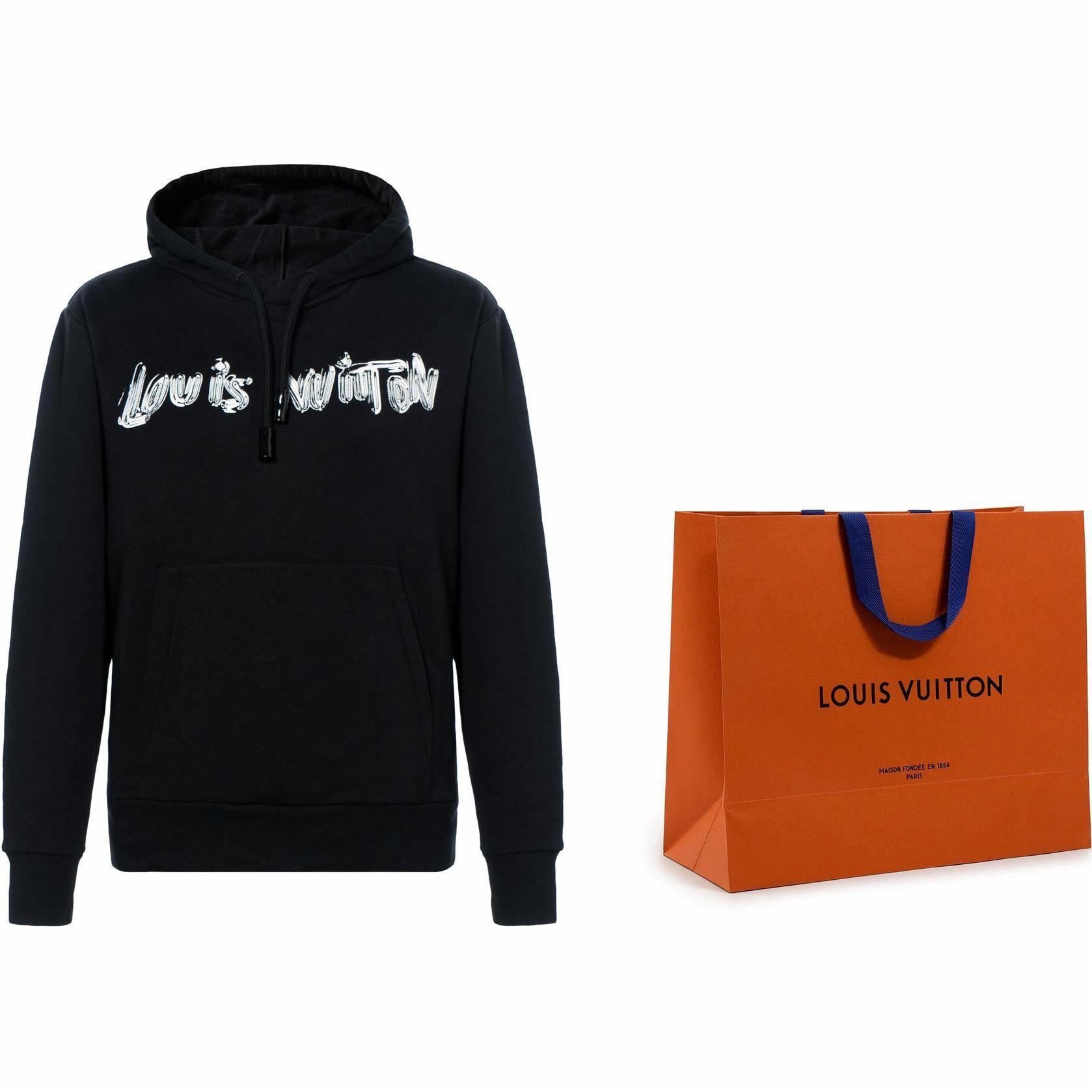 Louis Vuitton Hoodie Black — фото 7