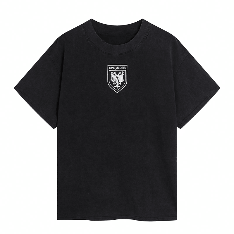 DND4DES Vintage Badge Print T-Shirt