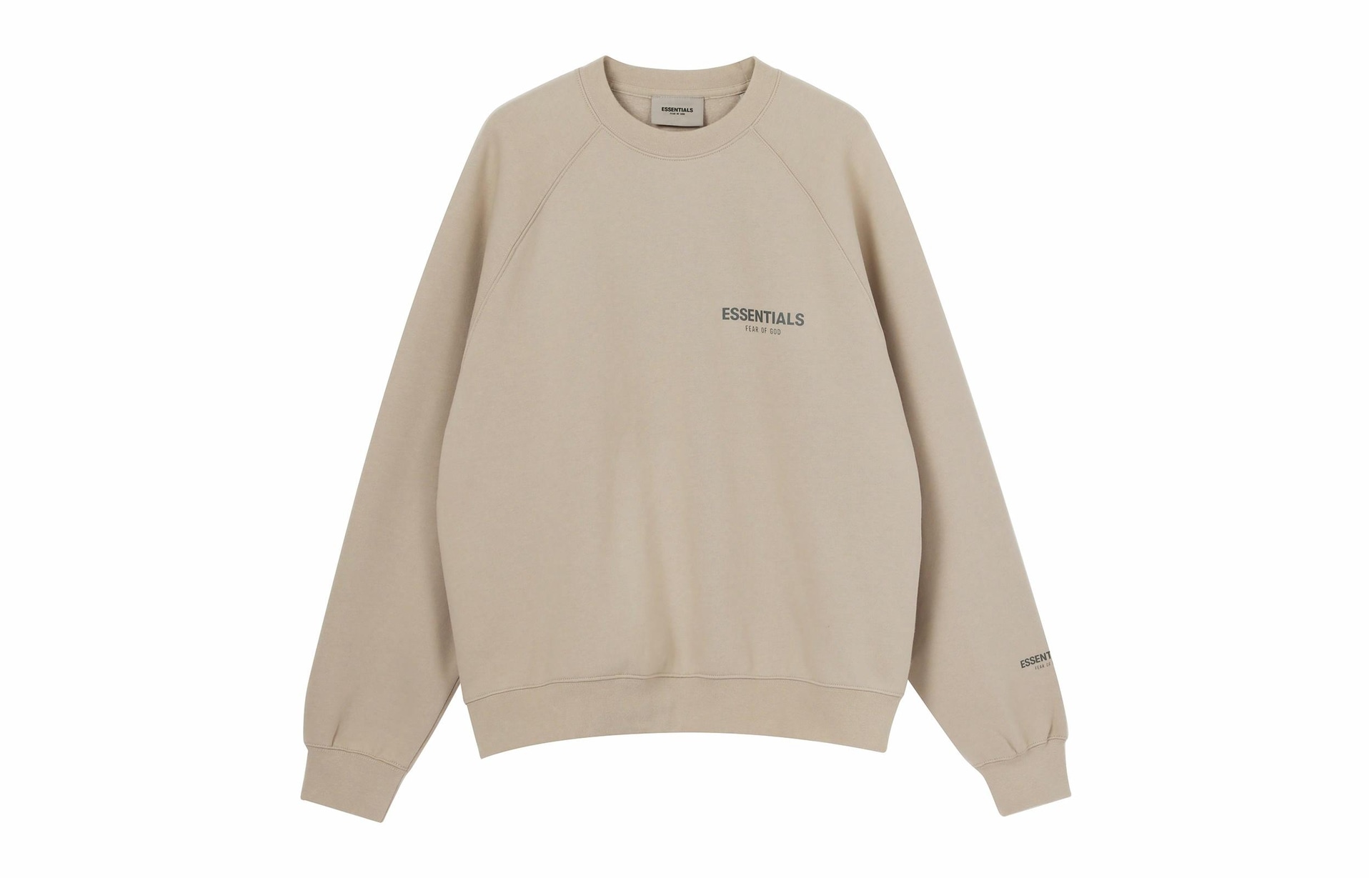 Худи Fear of God Essentials Pullover Crewneck Tan