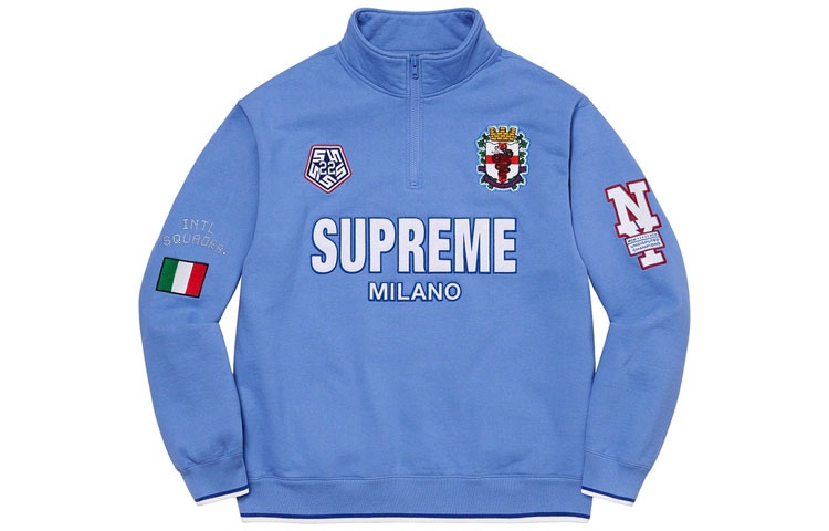 Supreme Milano Half Zip Pullover — фото 7