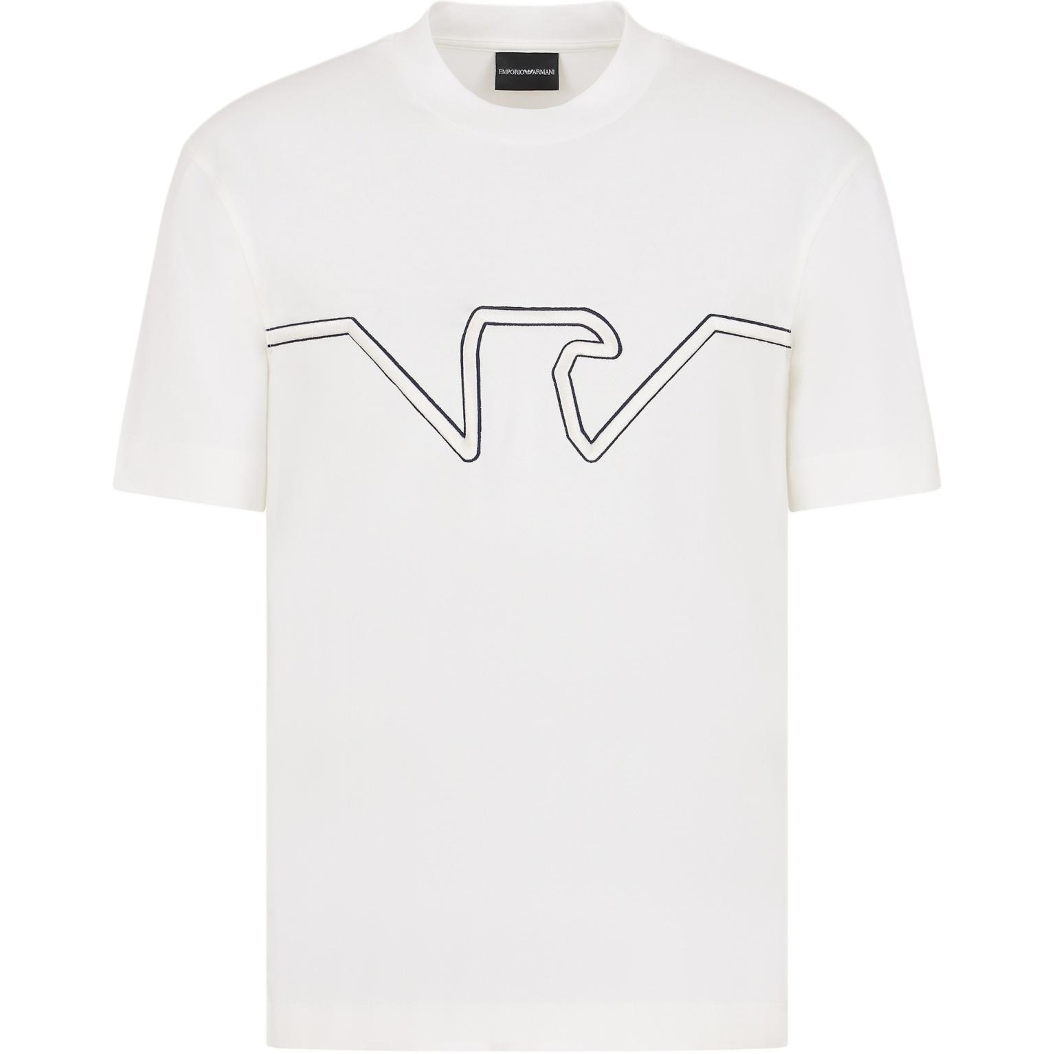 Футболка Emporio Armani Eagle Logo Crewneck T-Shirt White