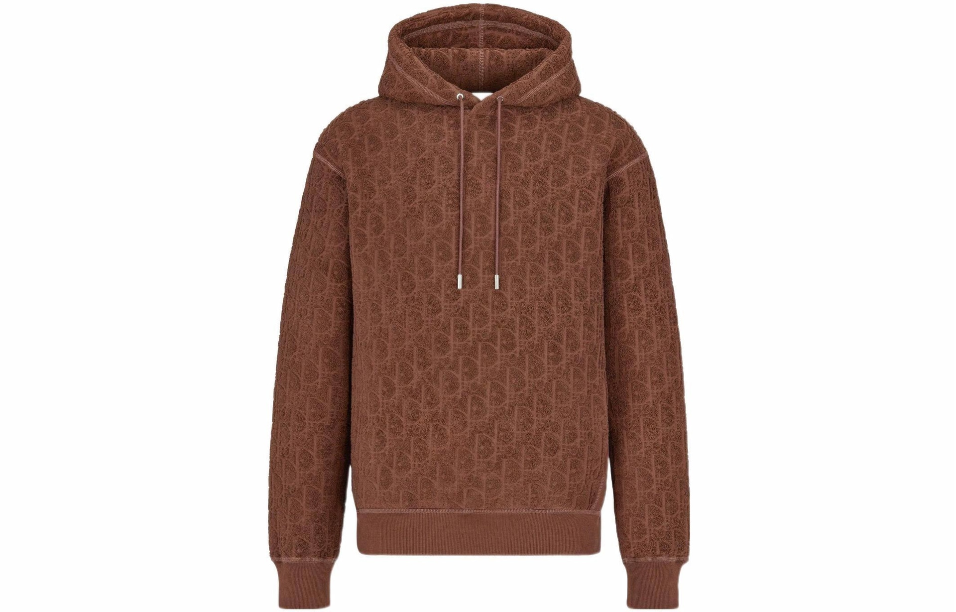 Худи DIOR SS22 Letter Print Hoodie Brown