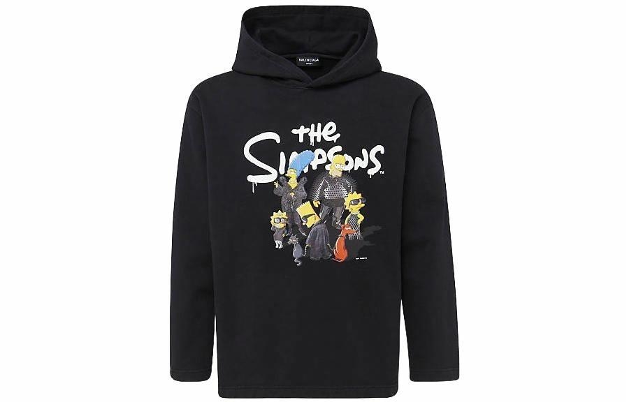 Balenciaga SS22 Hoodie Black
