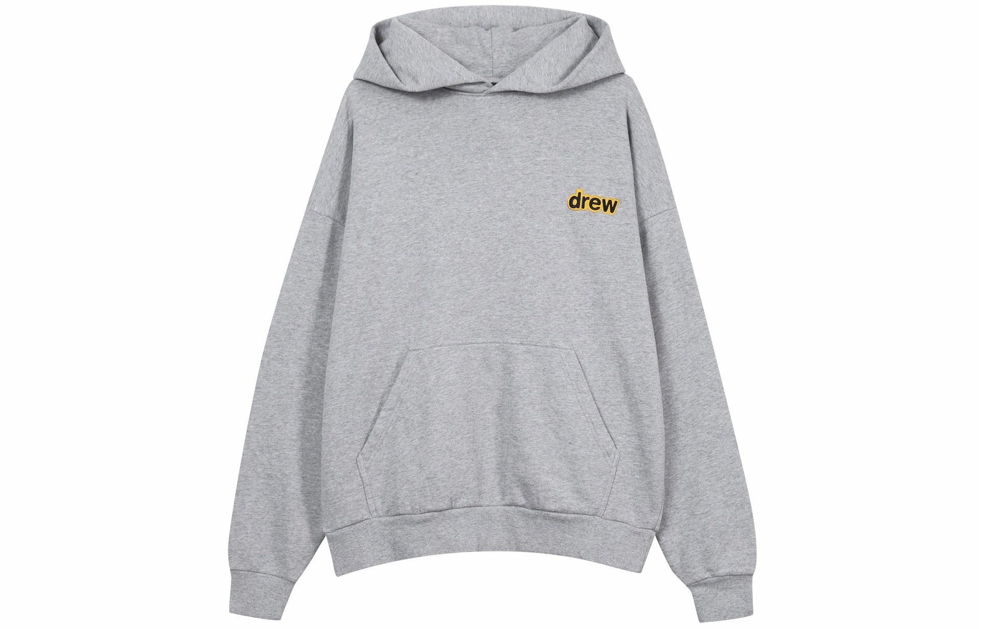 Drew House Logo Hoodie Heather Grey