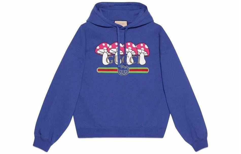 GUCCI/古驰 GUCCI Hoodie Blue