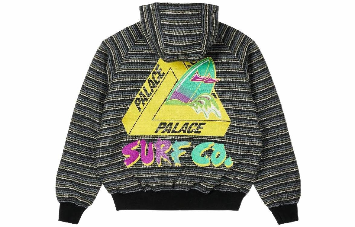 Худи PALACE SS22 Surf Co Jacket Black Logo
