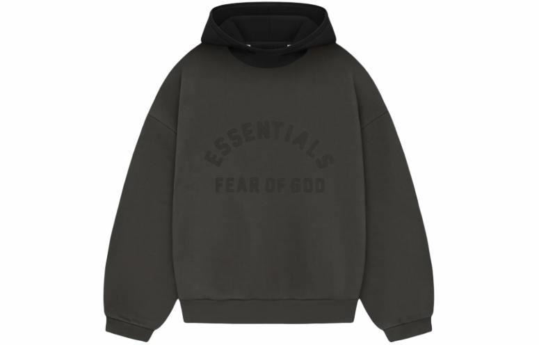 Худи Fear of God Essentials Nylon Fleece Hoodie Ink/Jet Black