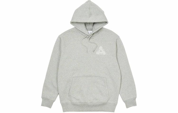 Худи PALACE x Calvin Klein Tri-Ferg Hood Light Grey Marl Logo