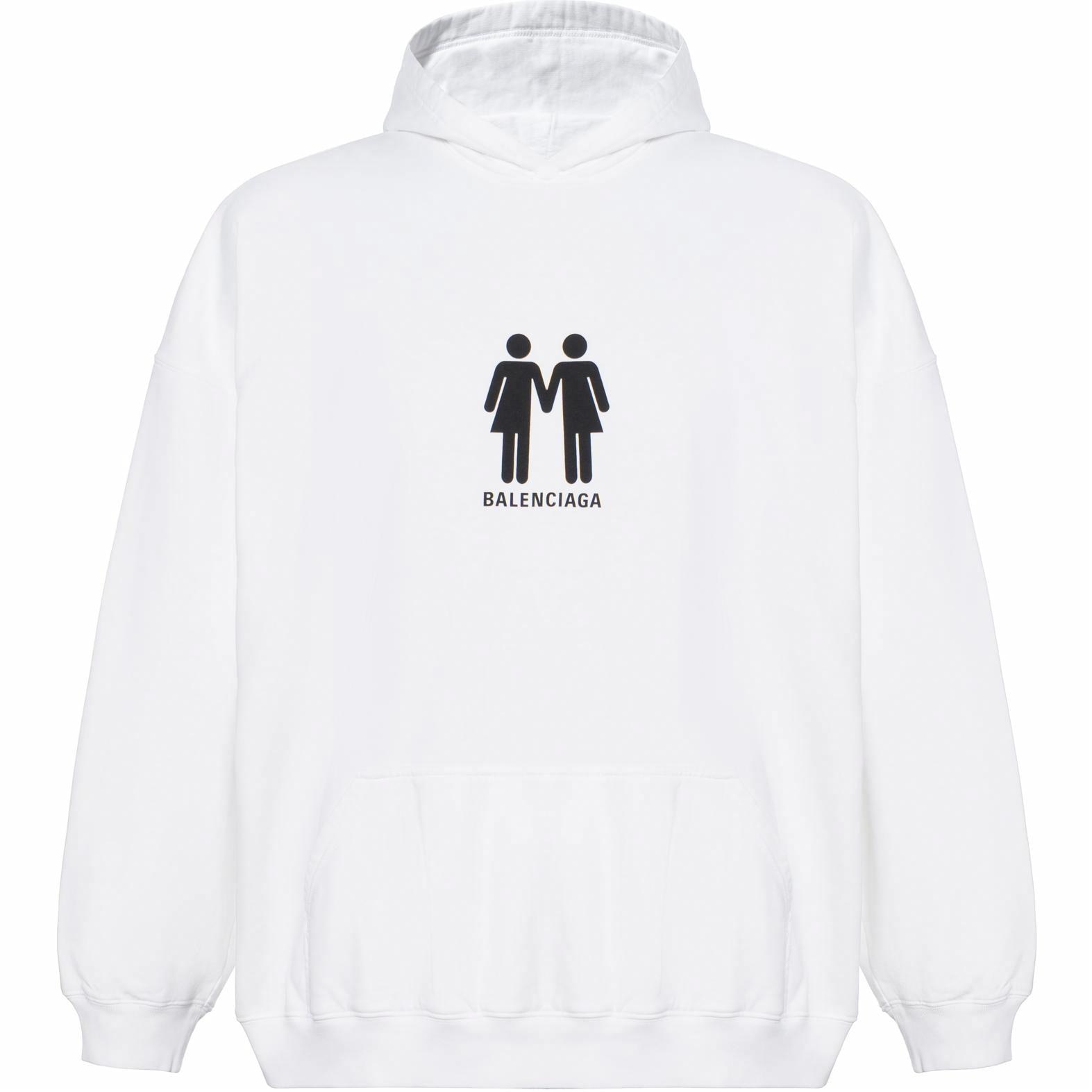 Худи Balenciaga FW22 logo