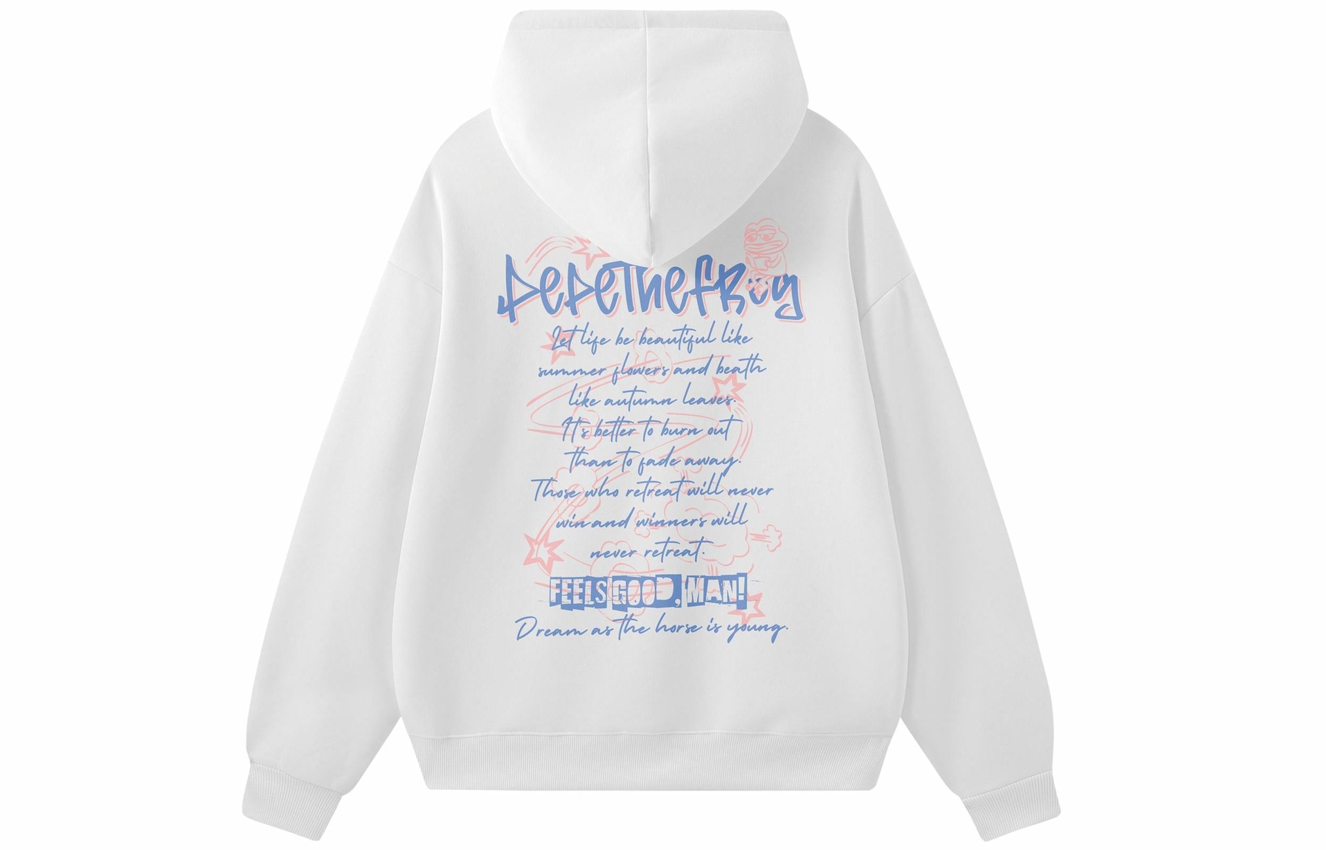 Pepe The Frog Logo Hoodie — фото 4