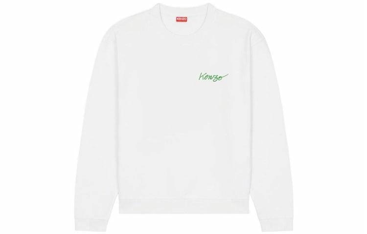 KENZO x Nigo FW22 Poppy Series Pullover Sweatshirt White