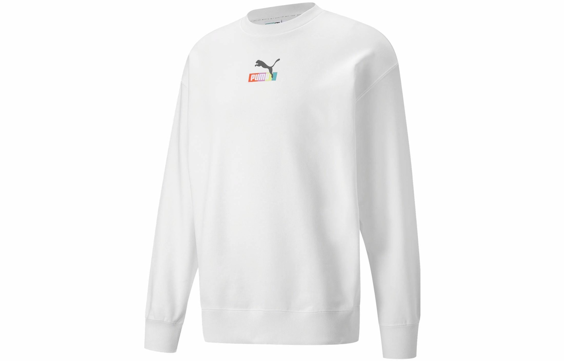 Худи Puma Logo Crewneck Sweatshirt White