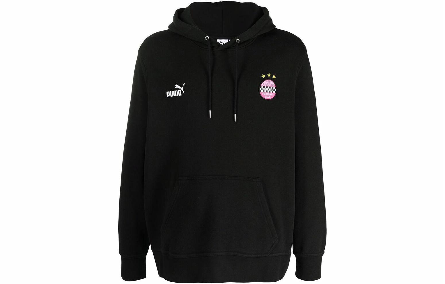 Худи Puma Logo Hoodie Black