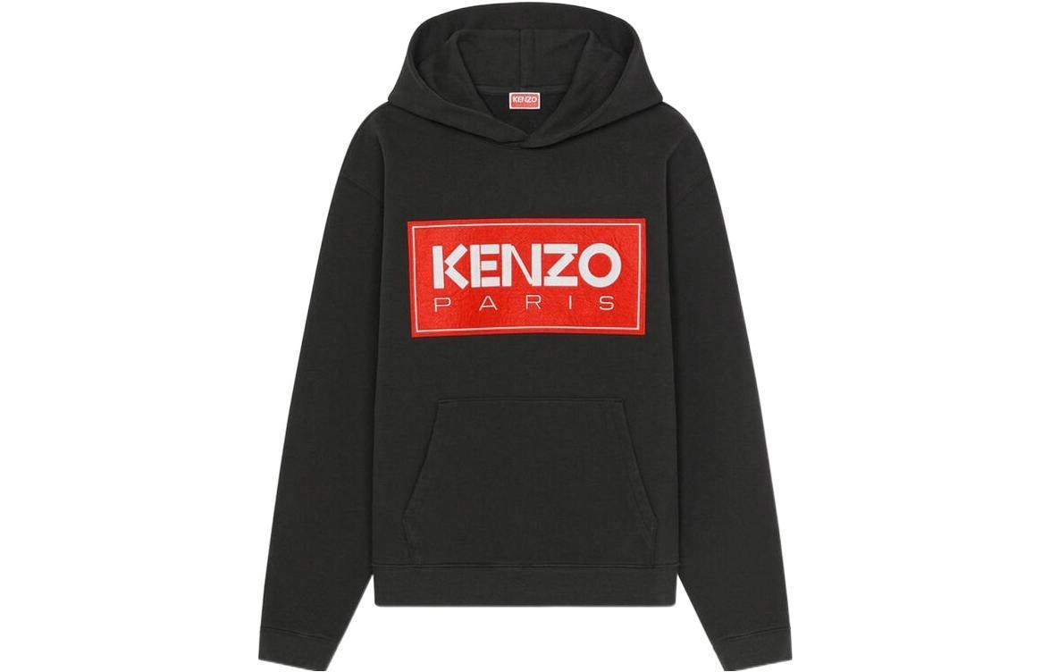 KENZO Logo Hoodie Black