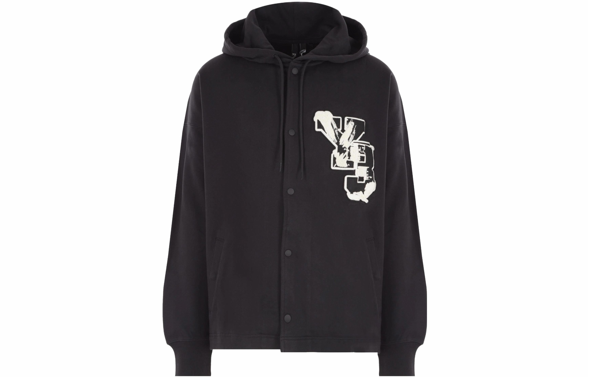 Худи Y-3 Logo Print Hoodie Black