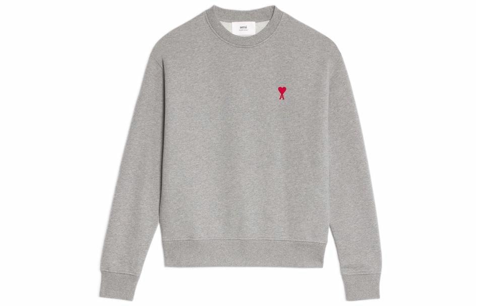 AMIPARIS FW22 Logo Crewneck Sweatshirt Gray