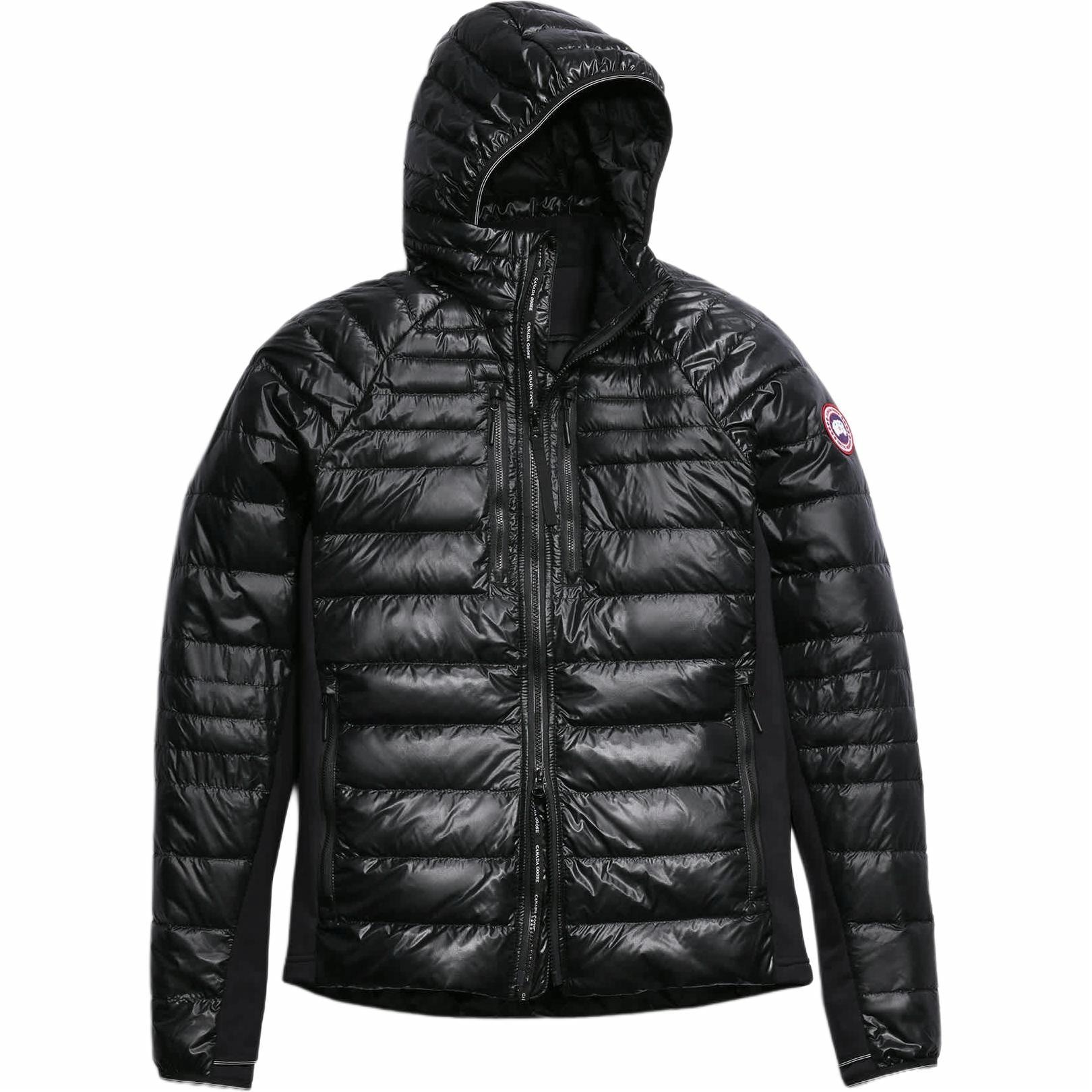 Canada Goose Logo Patch Hoodie Down Jacket
