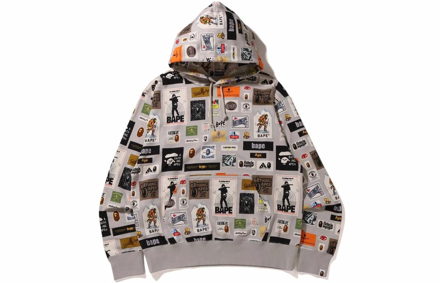 A BATHING APE BAPE FW22 Logo Hoodie