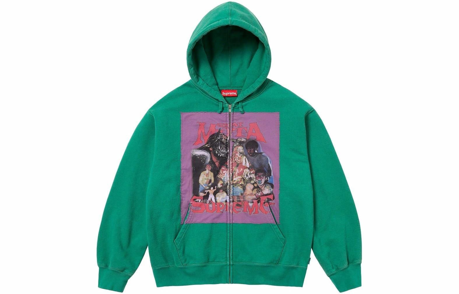Supreme Muta Zip Up Hooded Sweatshirt — фото 1