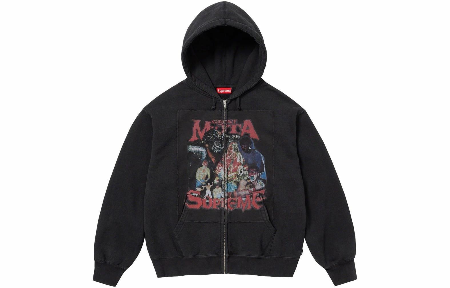Худи Supreme Muta Zip Up Hooded Sweatshirt