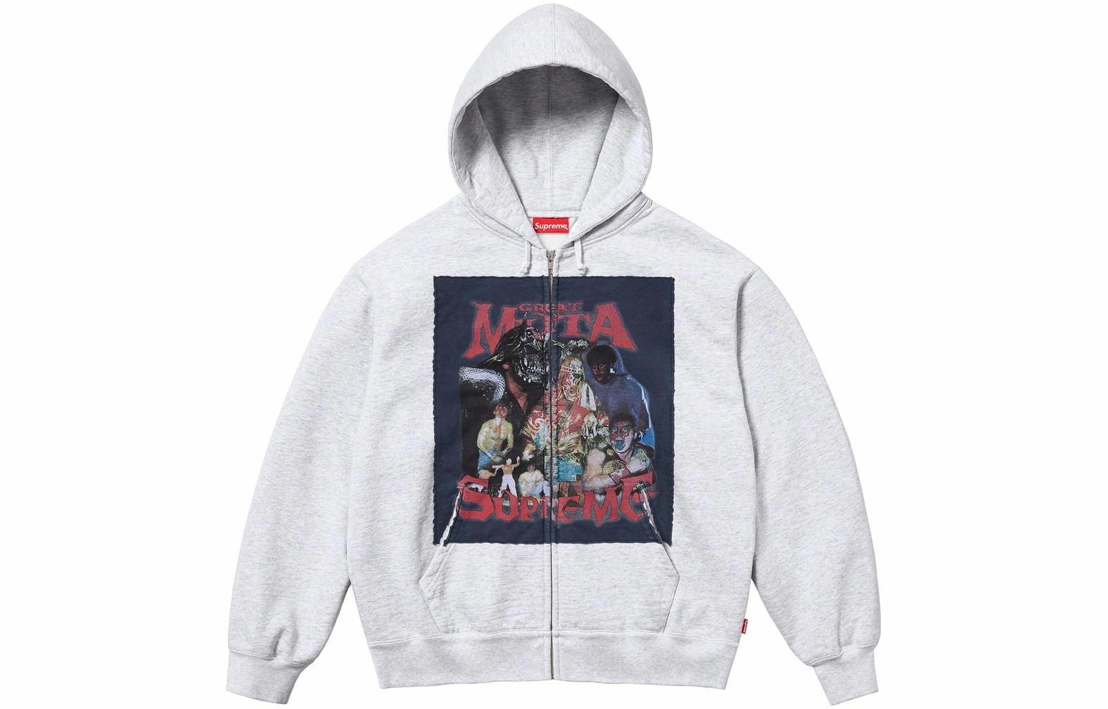 Supreme Muta Zip Up Hooded Sweatshirt — фото 2