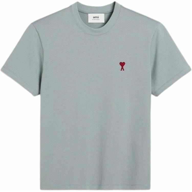 AMIPARIS Embroidered Heart Tee