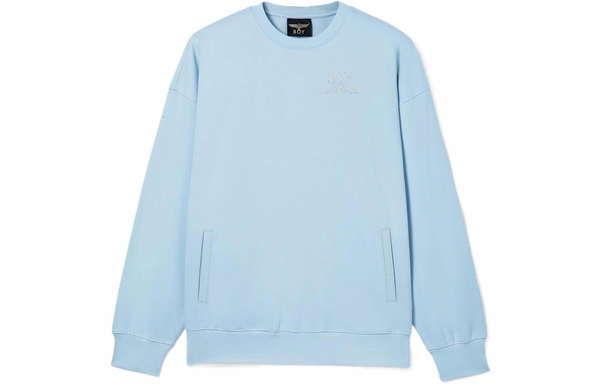Boy London SS22 Blue Pullover Sweatshirt