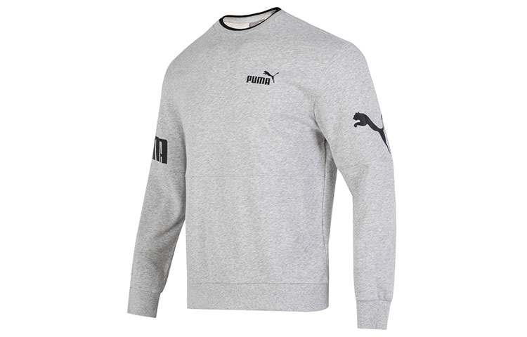 Худи Puma Power Colorblock Crew Tr Logo