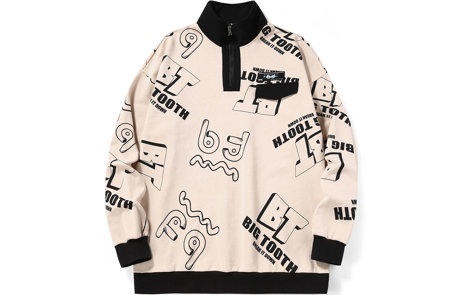 bt Sweatshirt Khaki