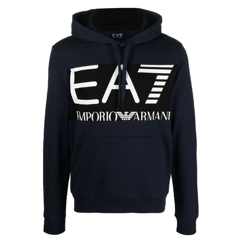 EMPORIO ARMANI/阿玛尼 Emporio Armani Hoodie Navy