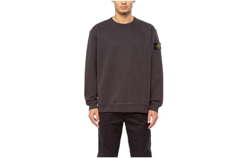 Stone Island FW22 Crewneck Sweatshirt Charcoal