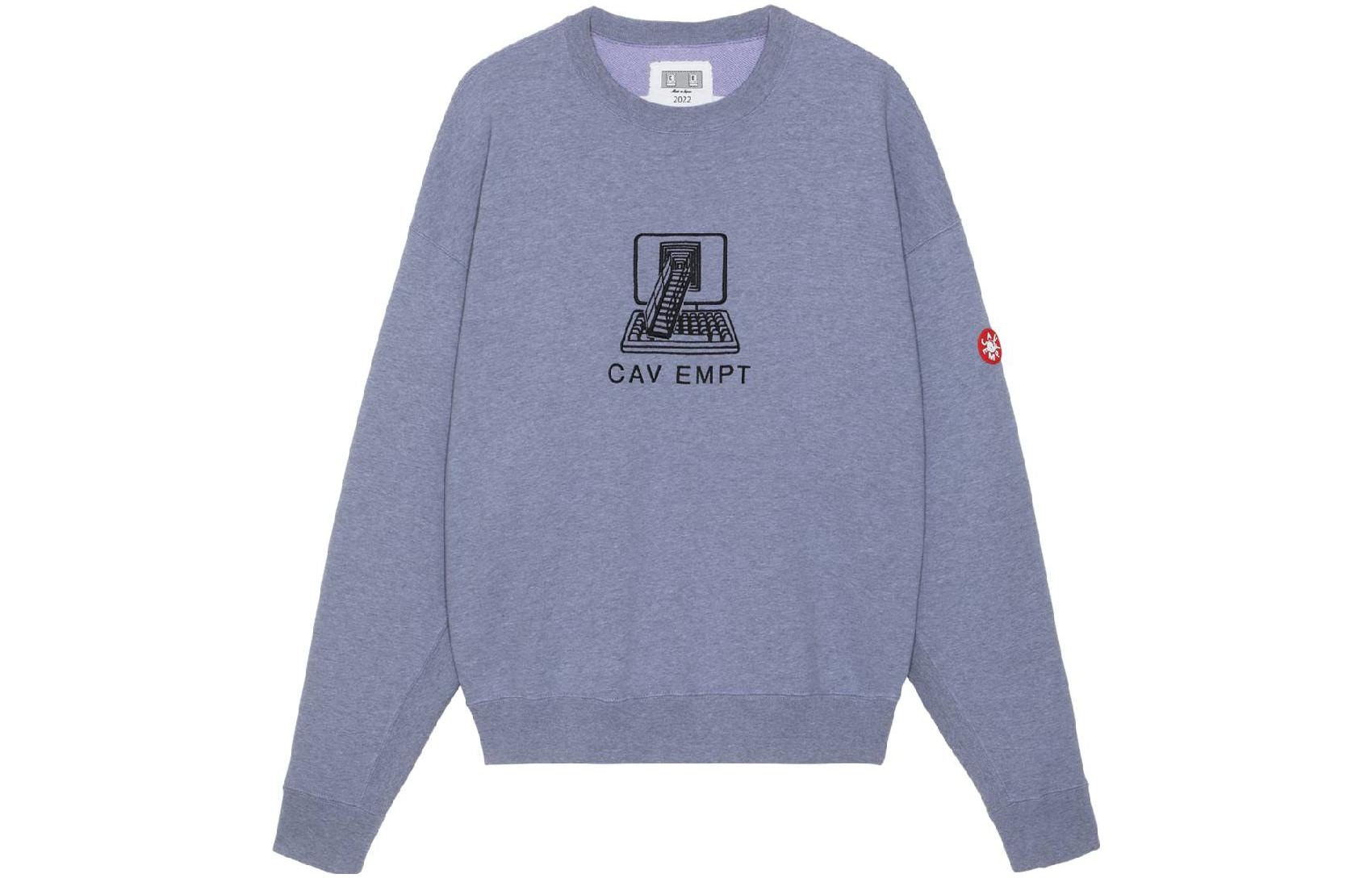 Cav Empt FW22 Crewneck Sweatshirt Grey