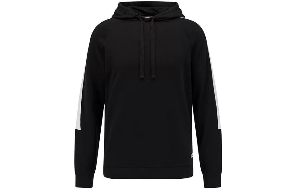 HUGO BOSS Logo Hoodie Black