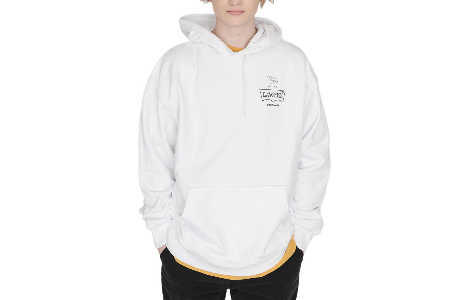 levi’s Levis Logo Hoodie White