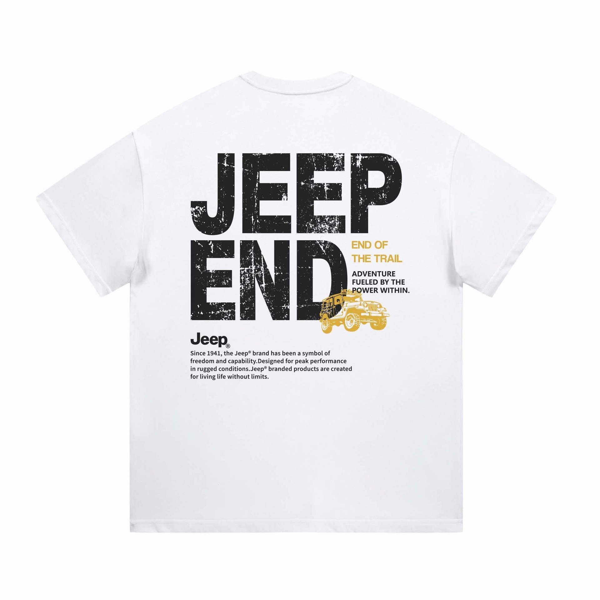 Jeep Retro Logo T-Shirt — фото 4