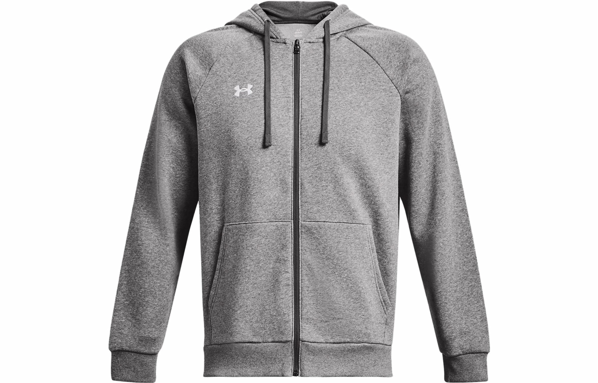 Худи Under Armour UA Rival Fleece Full-Zip Hoodie Grey